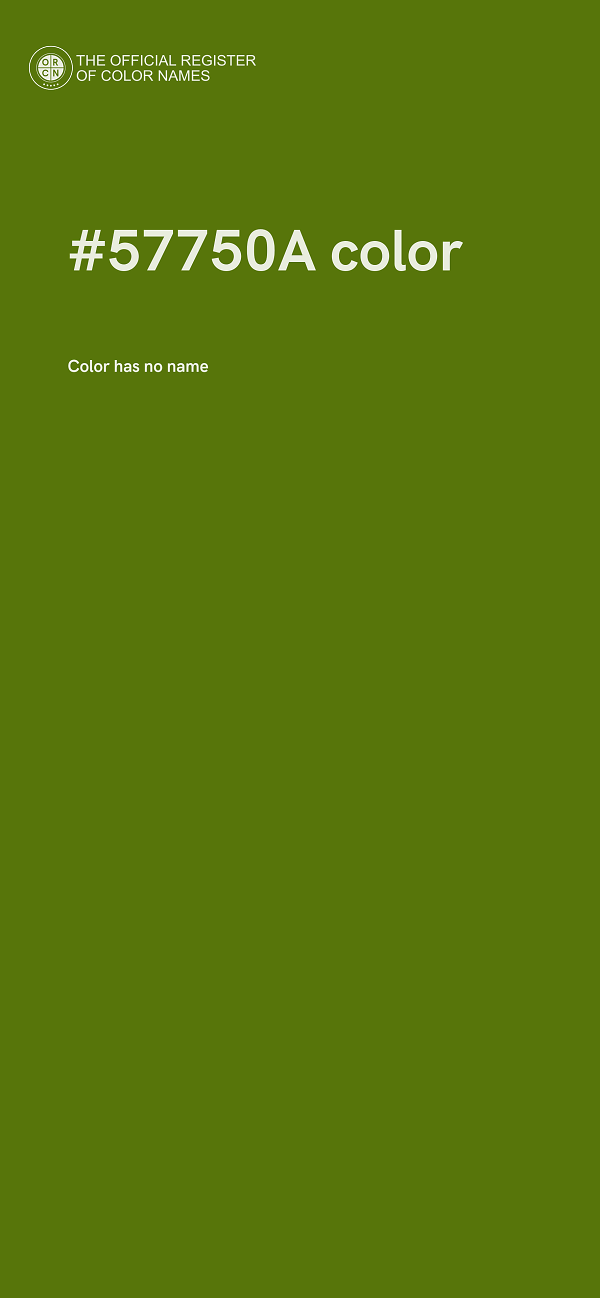 #57750A color image