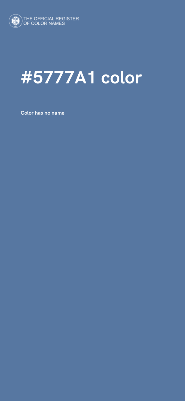 #5777A1 color image