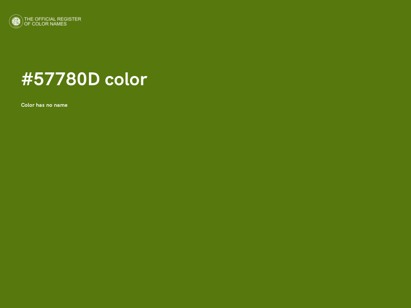 #57780D color image
