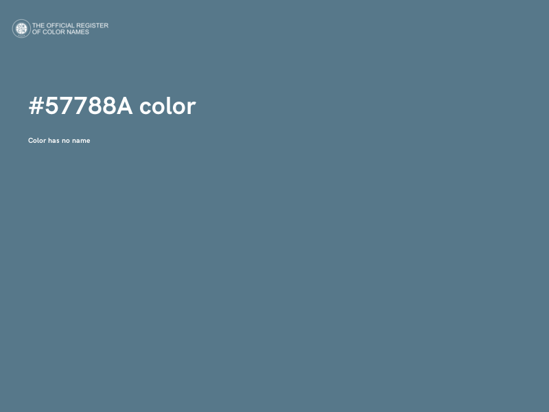 #57788A color image