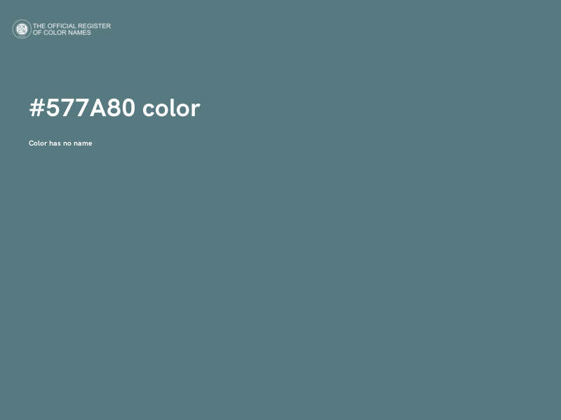 #577A80 color image