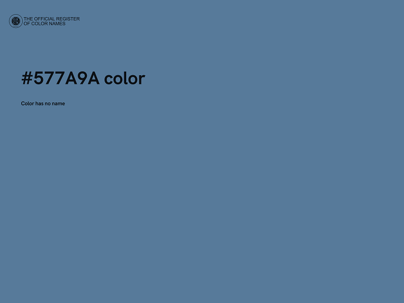 #577A9A color image