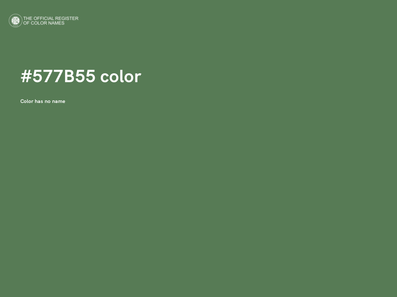 #577B55 color image