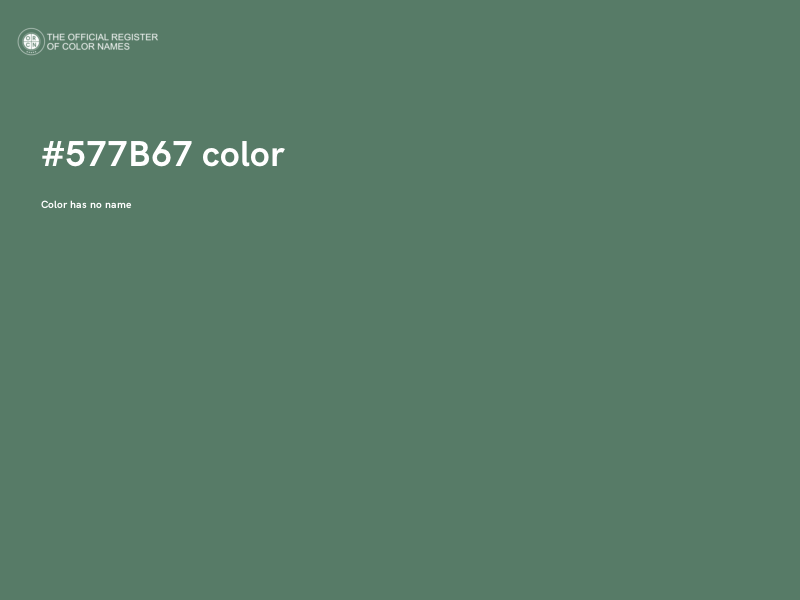 #577B67 color image