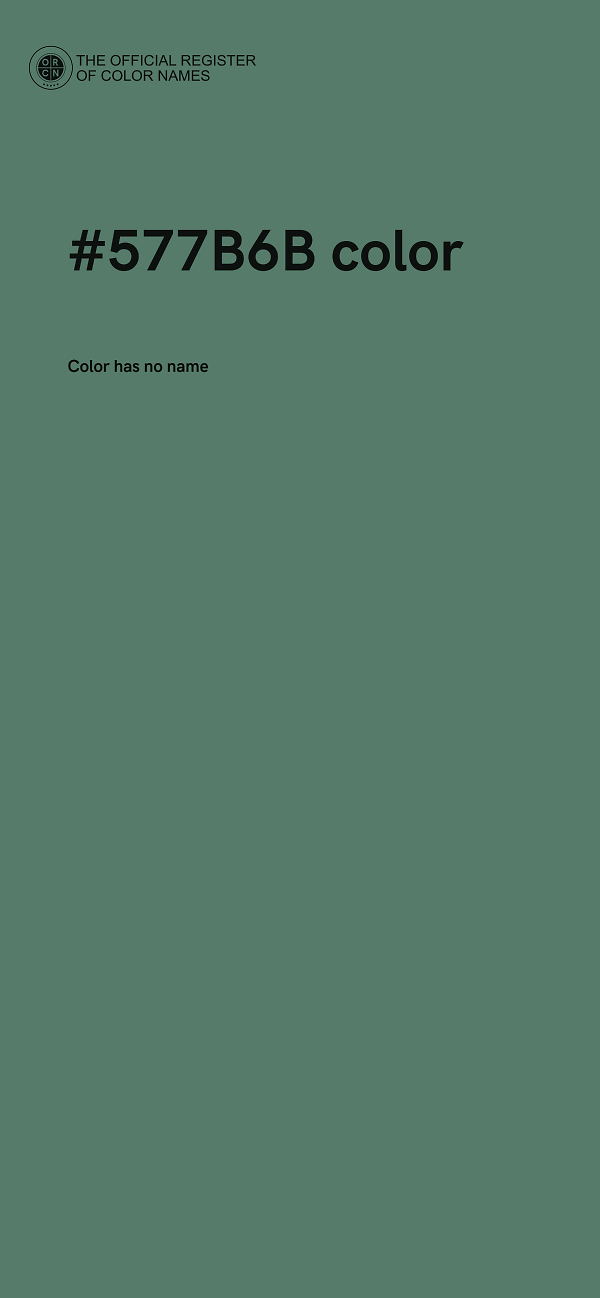 #577B6B color image
