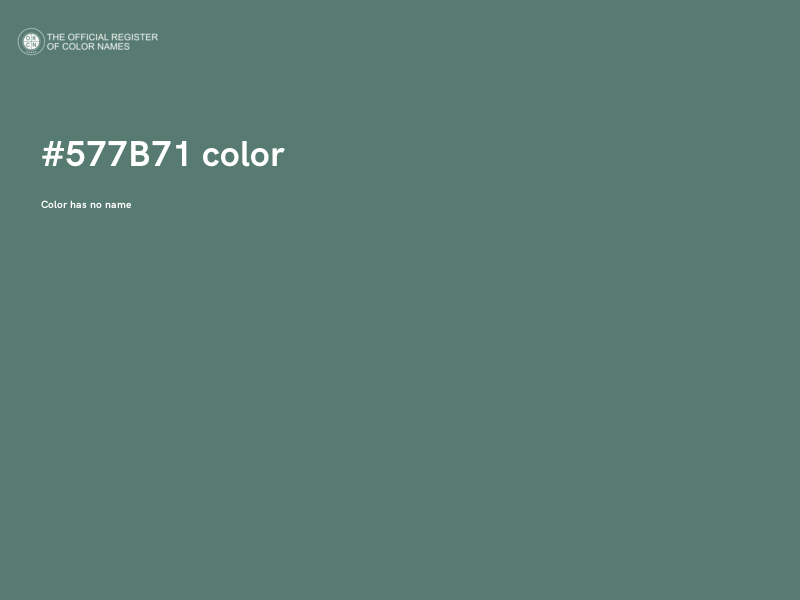 #577B71 color image