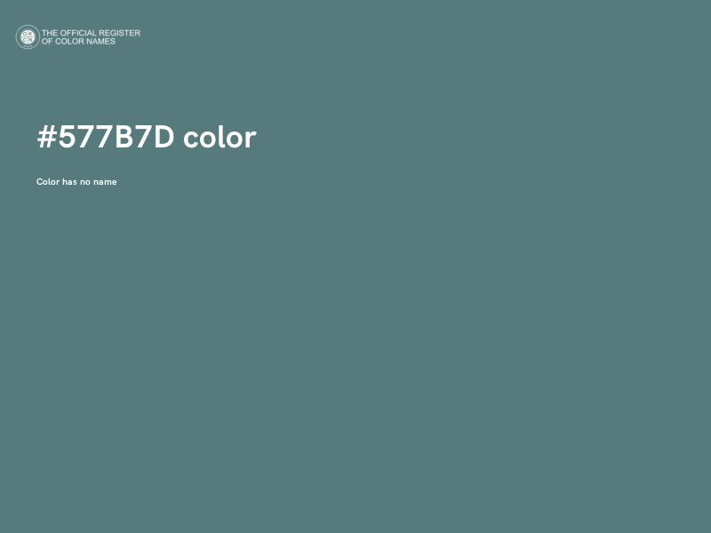 #577B7D color image