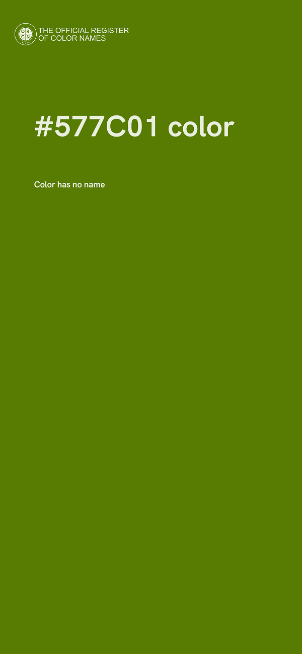 #577C01 color image