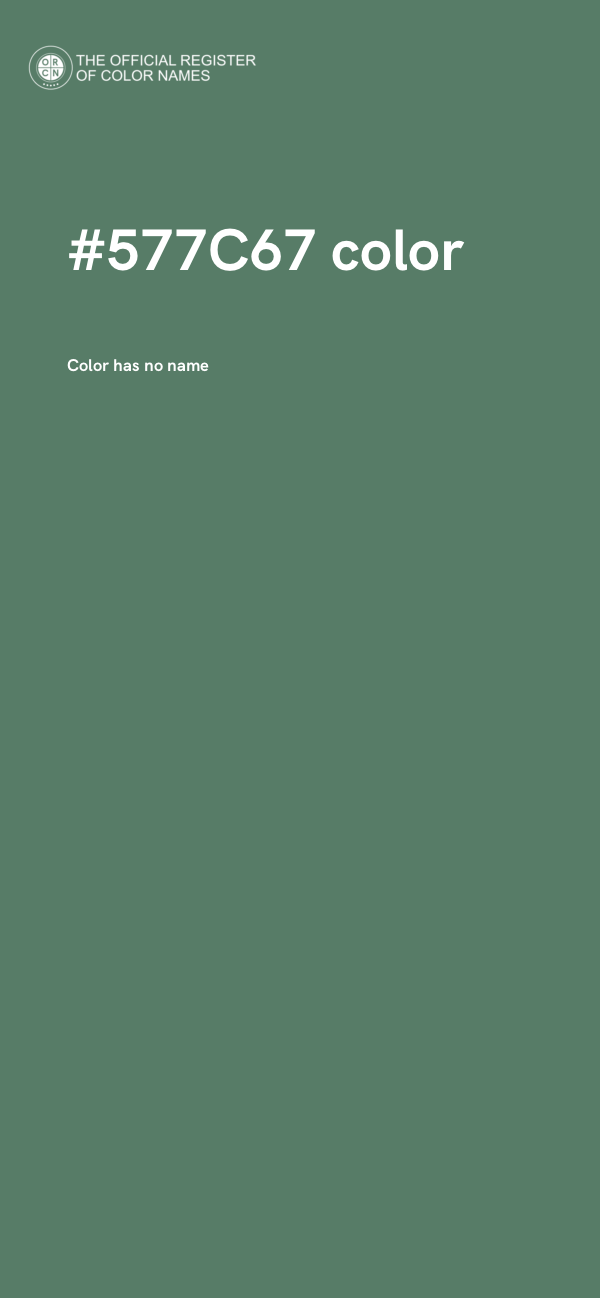 #577C67 color image