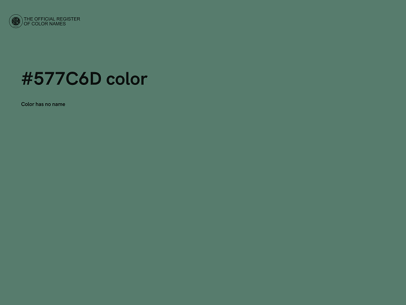 #577C6D color image