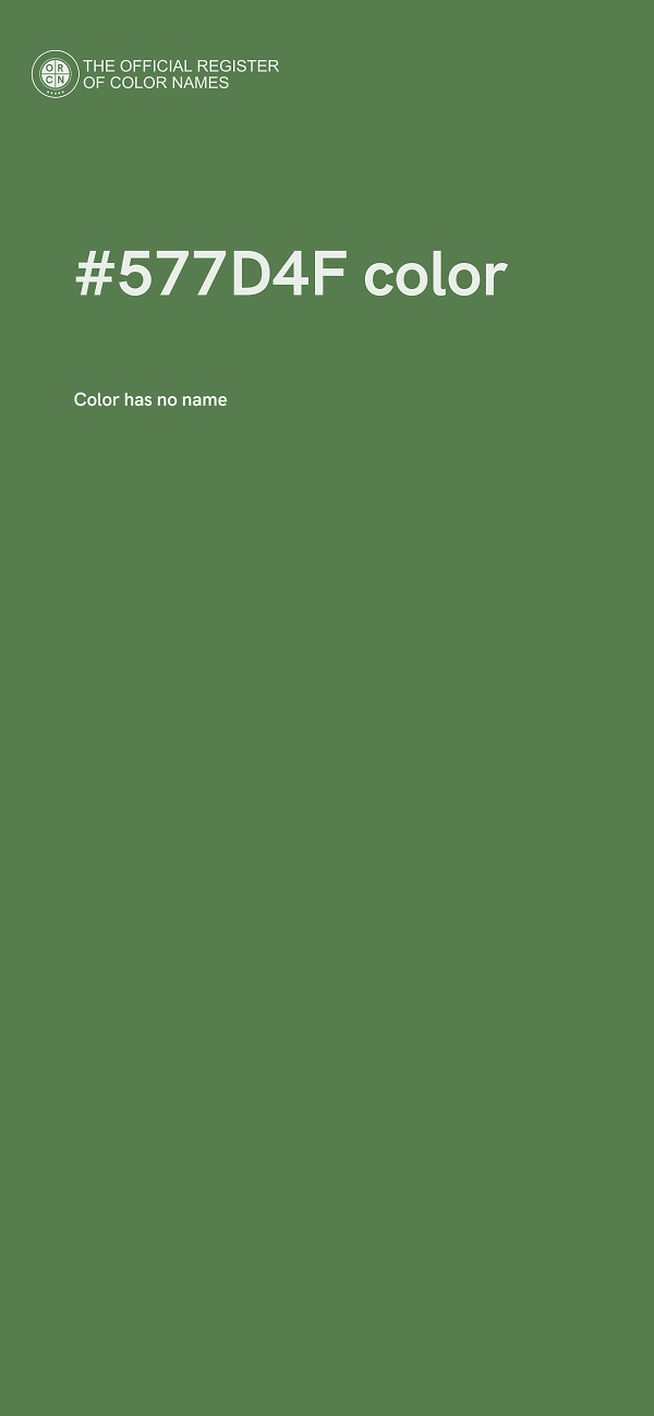 #577D4F color image