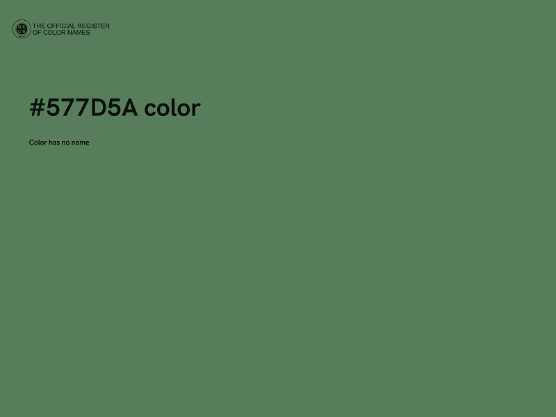 #577D5A color image