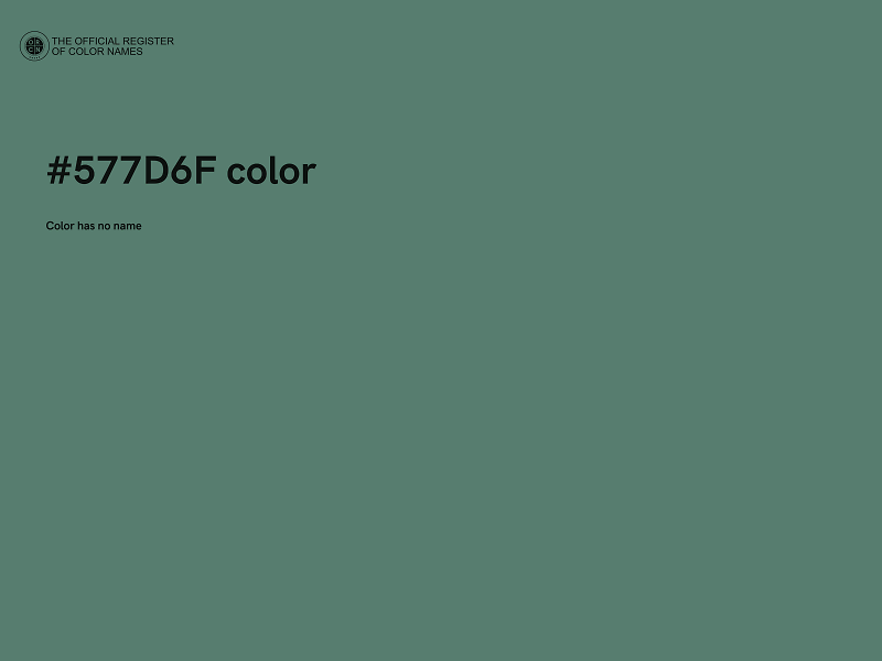 #577D6F color image