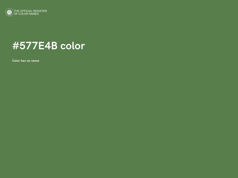 #577E4B color image