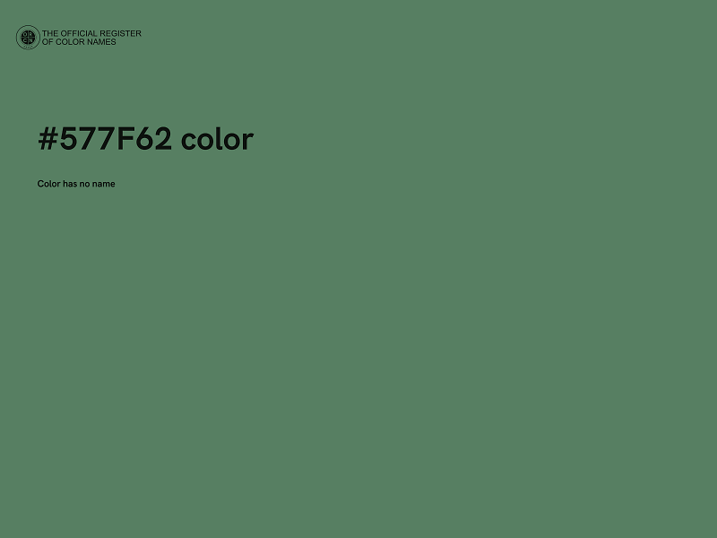 #577F62 color image