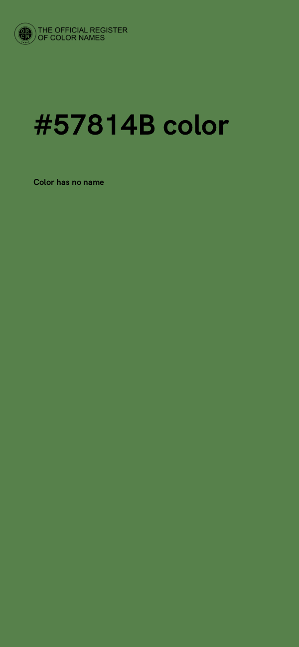 #57814B color image
