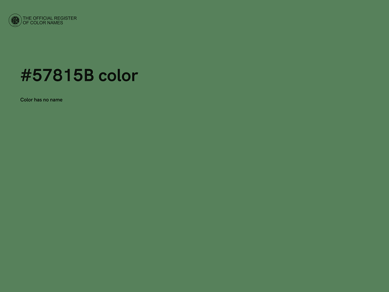 #57815B color image