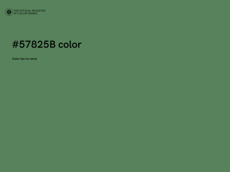 #57825B color image