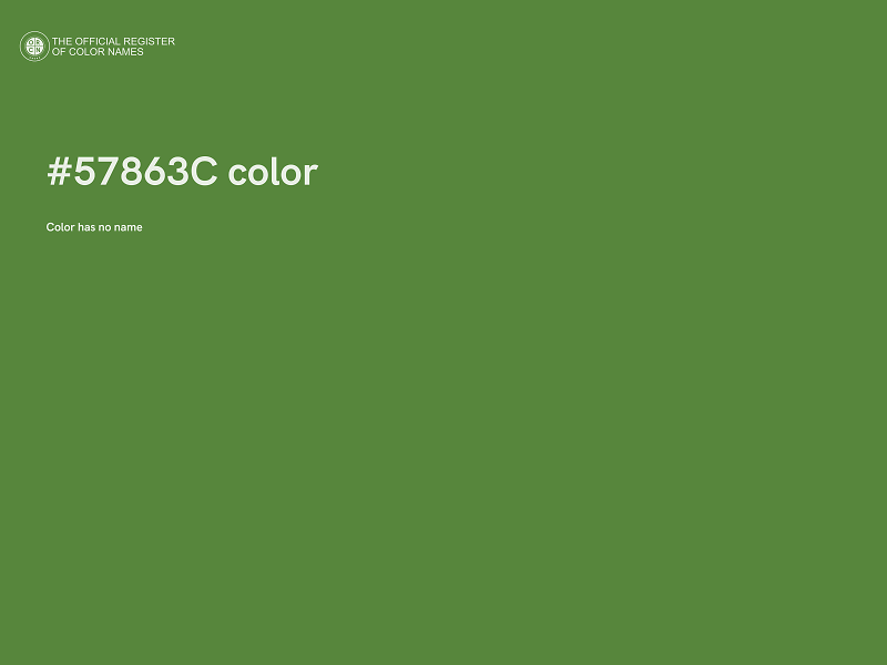 #57863C color image