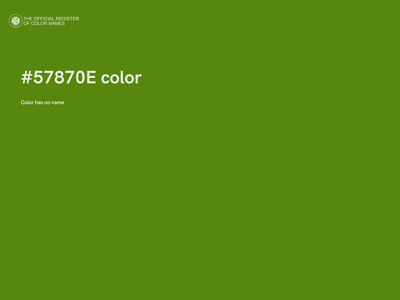 #57870E color image