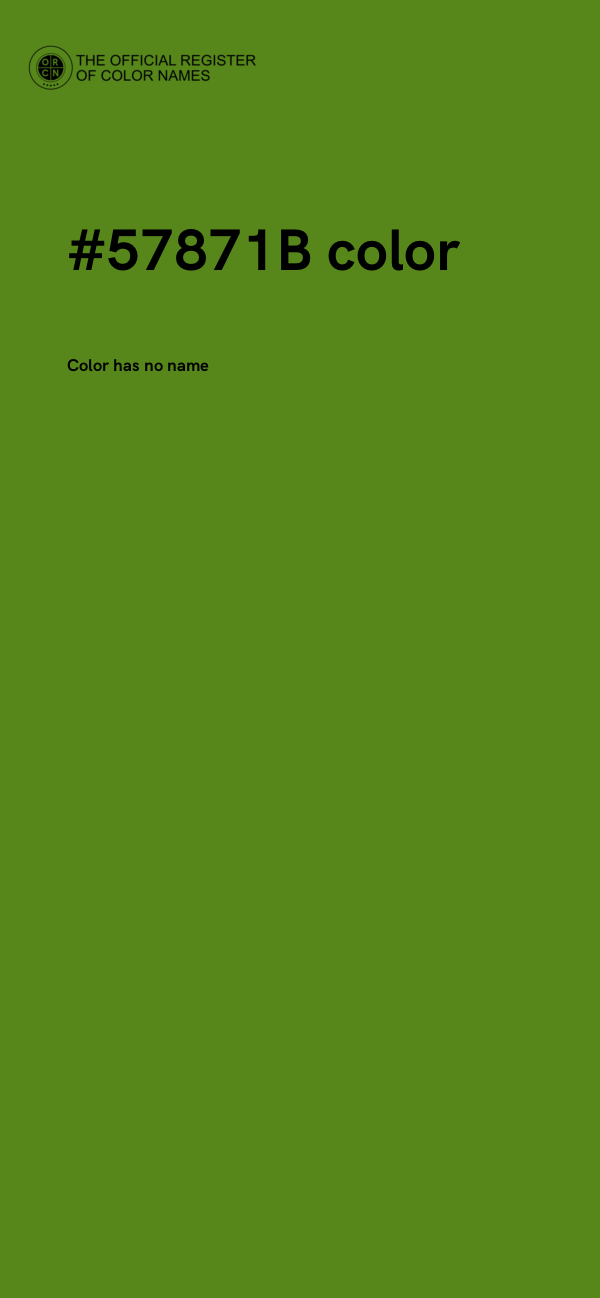 #57871B color image