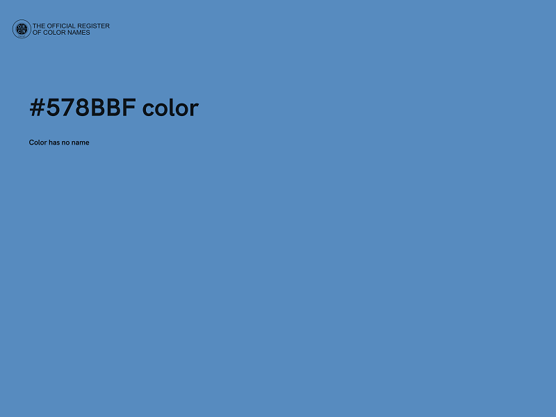 #578BBF color image