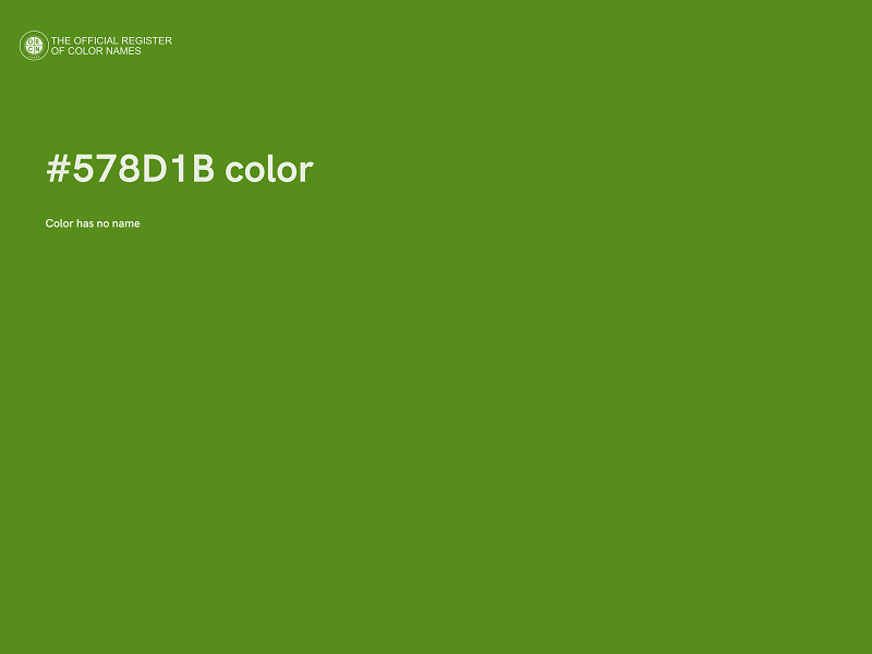 #578D1B color image