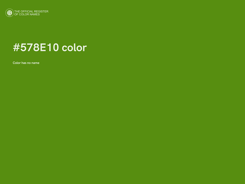 #578E10 color image