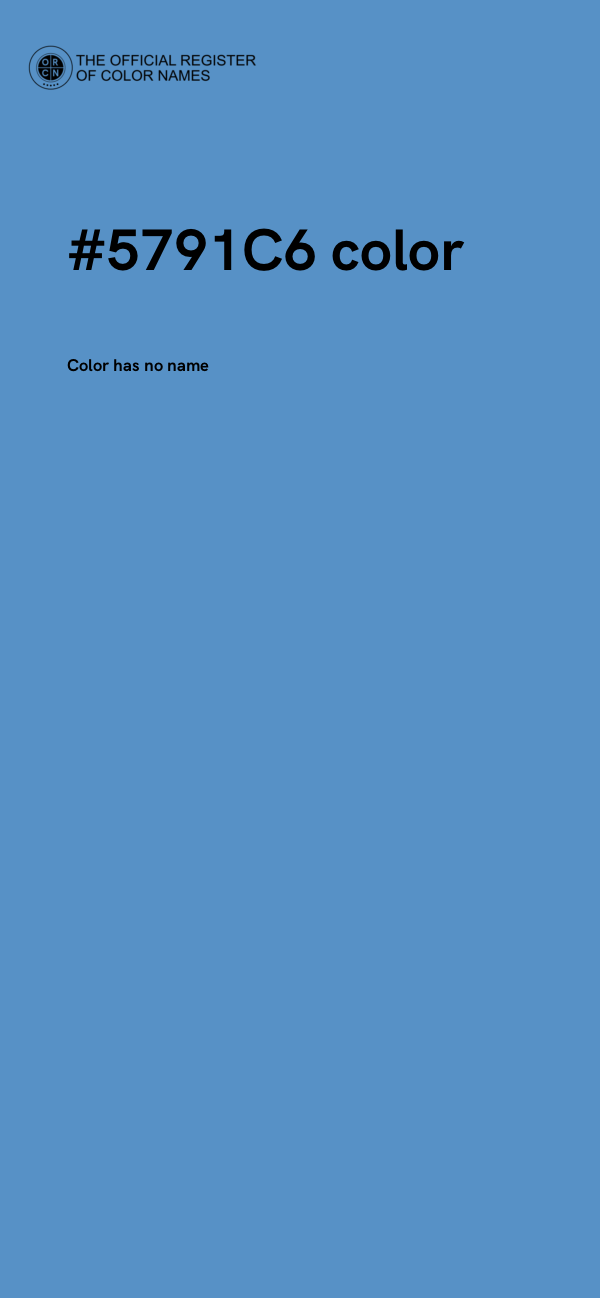 #5791C6 color image