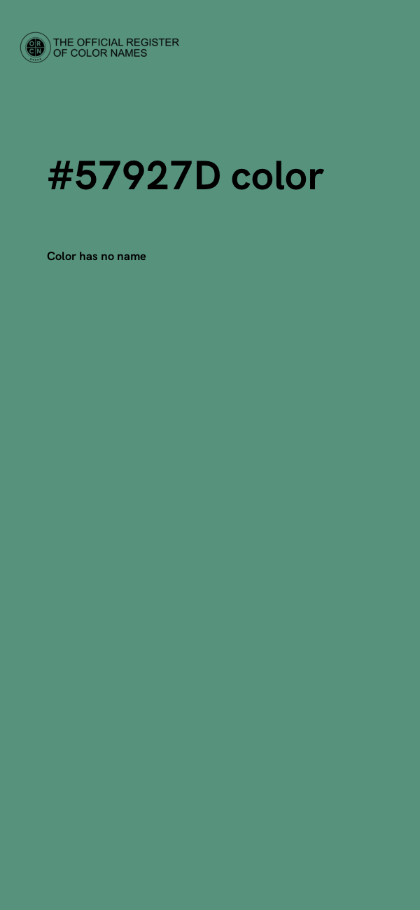 #57927D color image