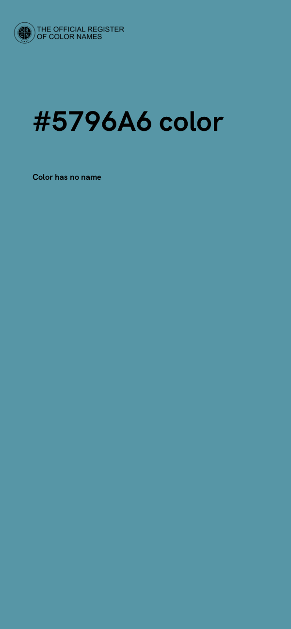 #5796A6 color image