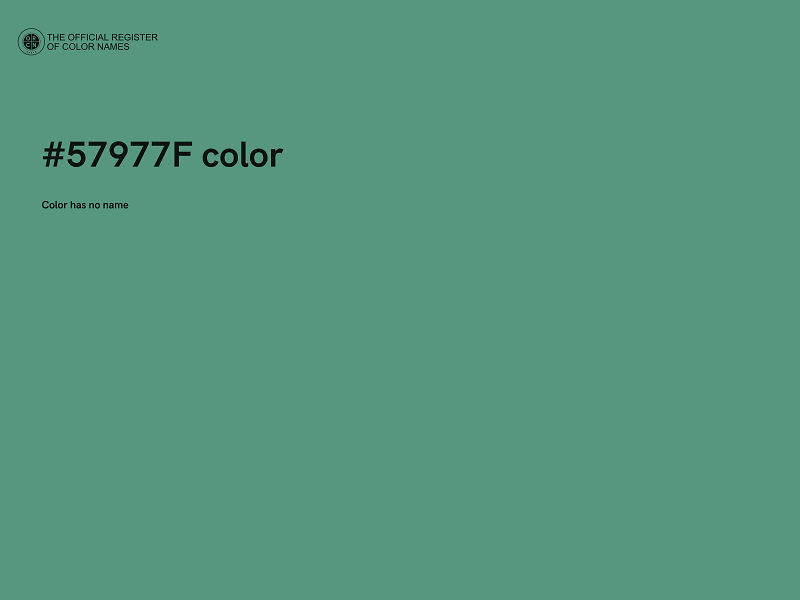 #57977F color image