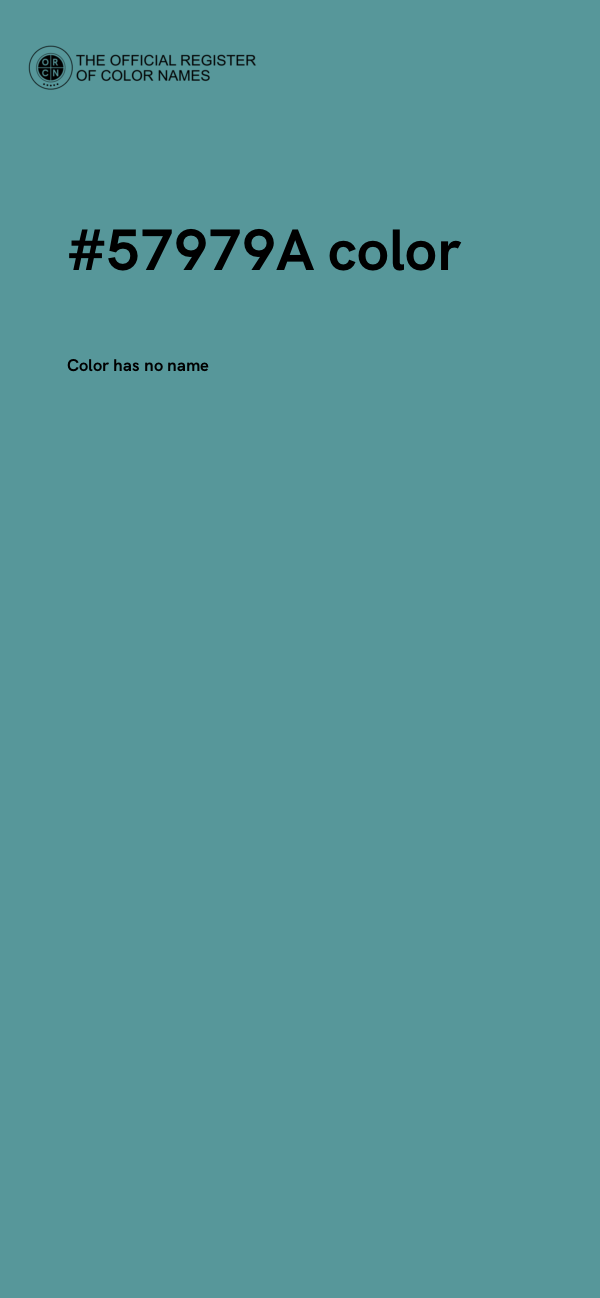 #57979A color image