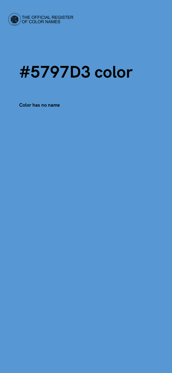 #5797D3 color image