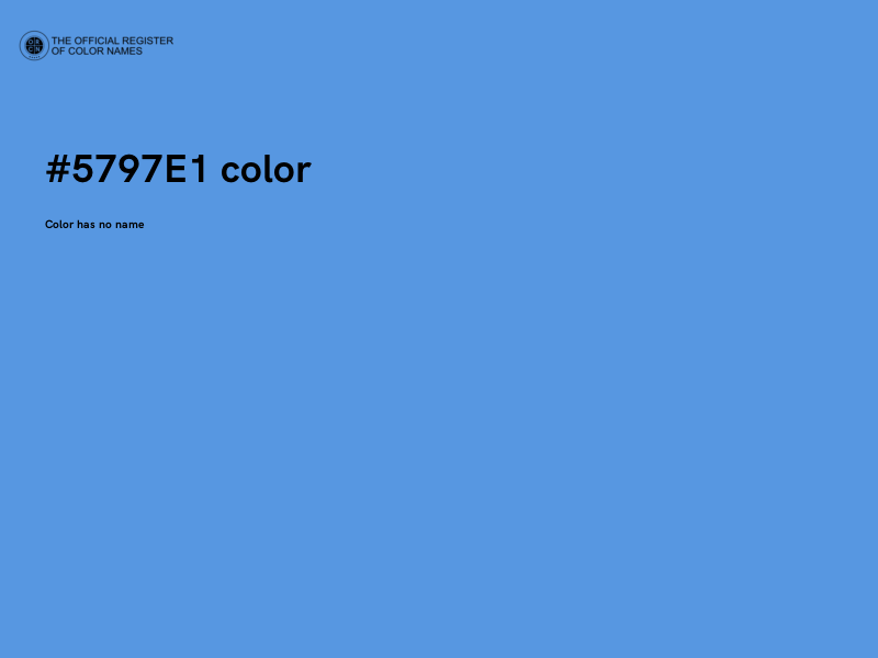 #5797E1 color image