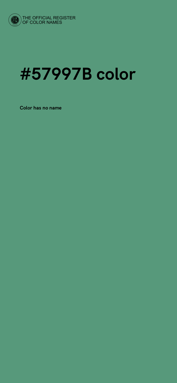 #57997B color image