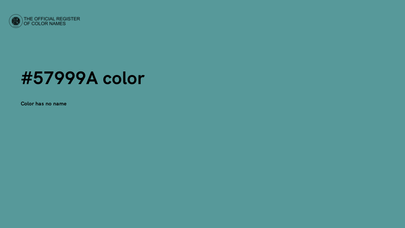 #57999A color image