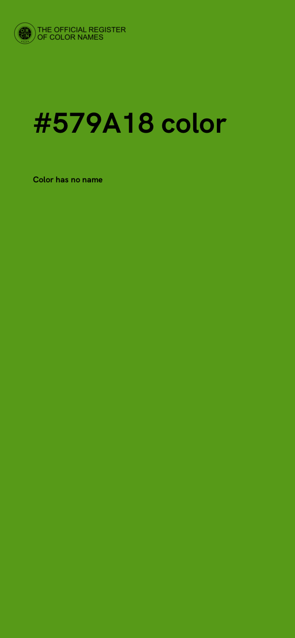 #579A18 color image