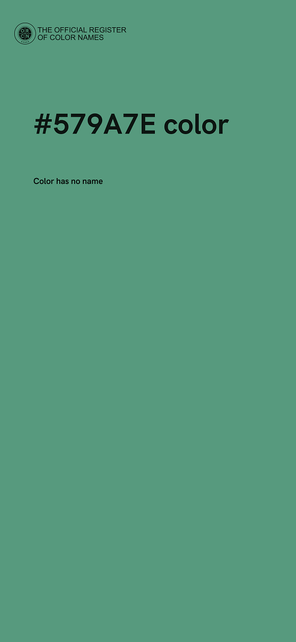 #579A7E color image