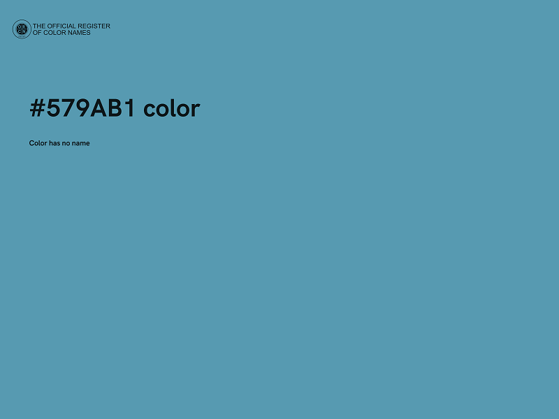 #579AB1 color image