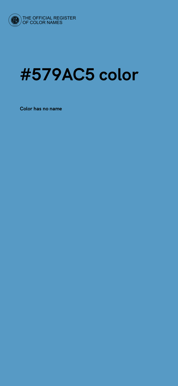 #579AC5 color image