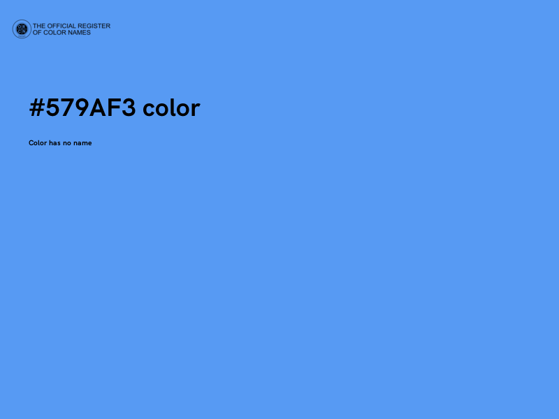 #579AF3 color image