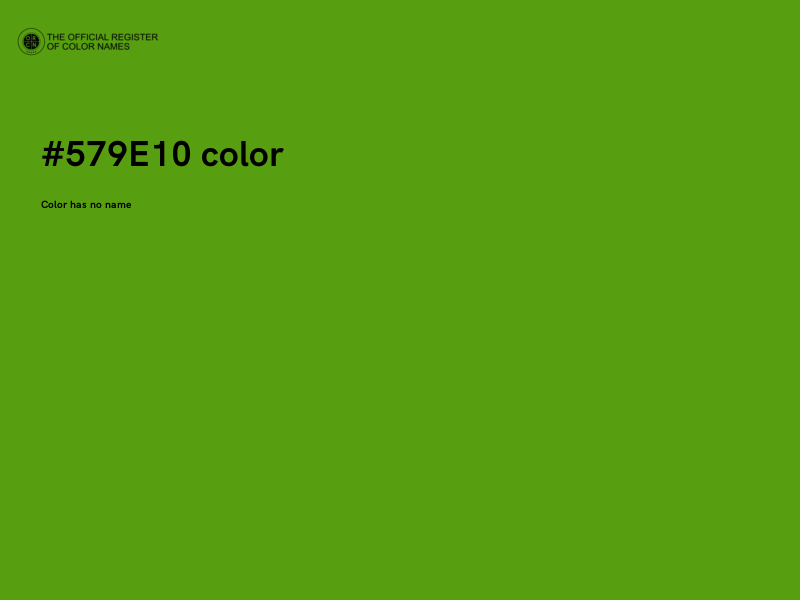 #579E10 color image