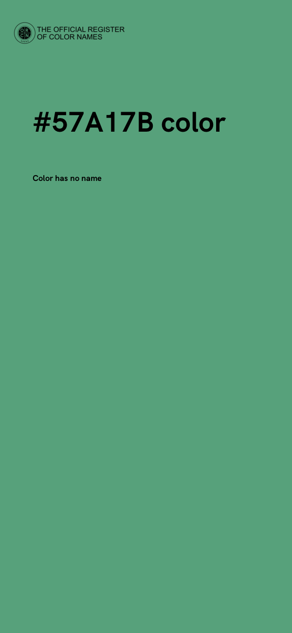 #57A17B color image