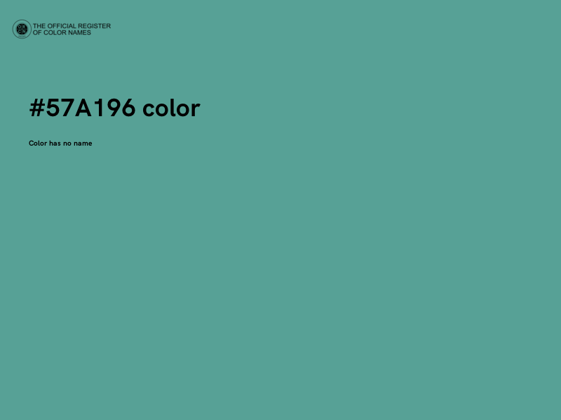 #57A196 color image