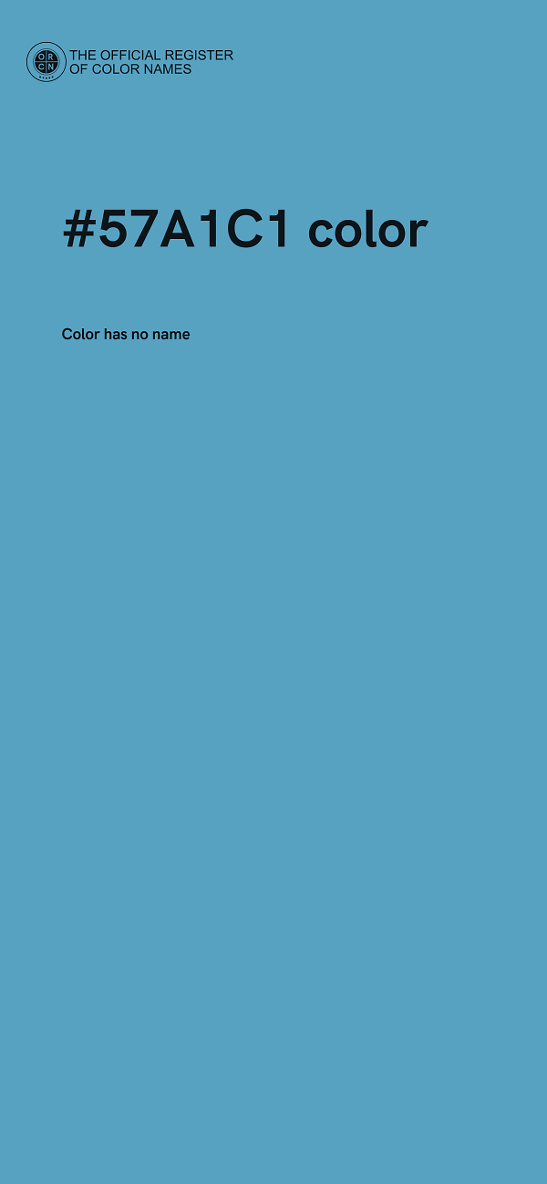 #57A1C1 color image