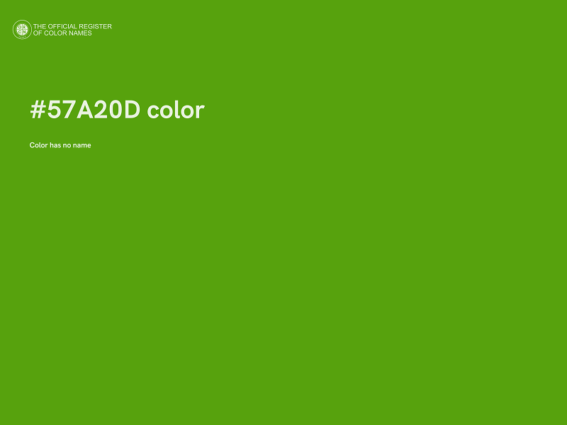 #57A20D color image