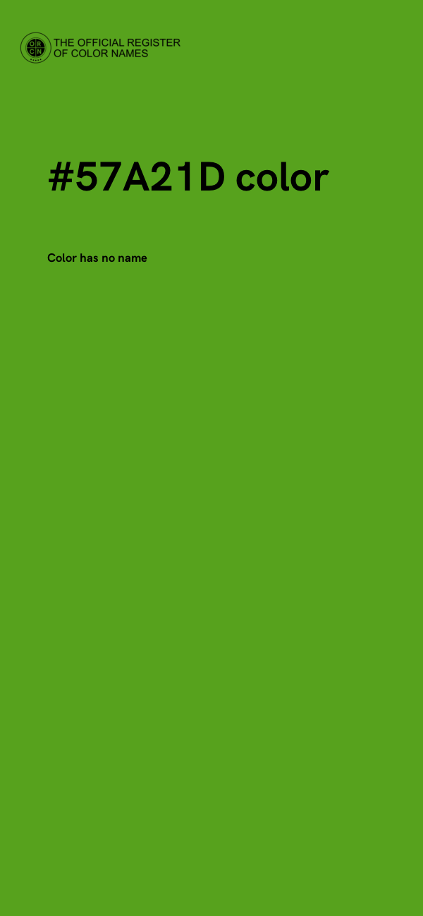 #57A21D color image