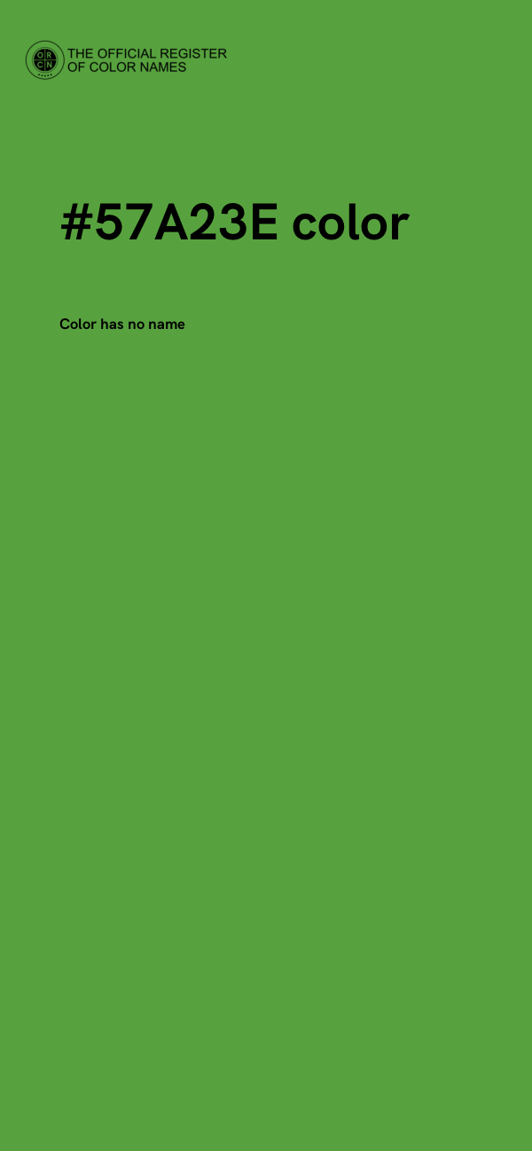 #57A23E color image