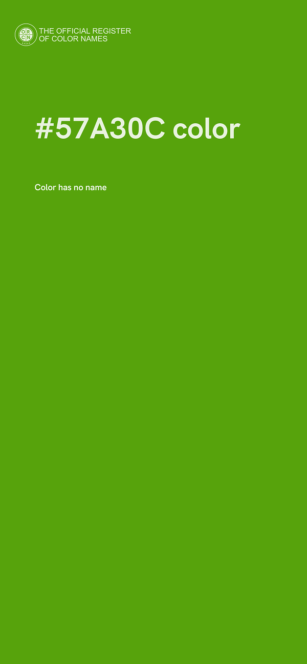 #57A30C color image